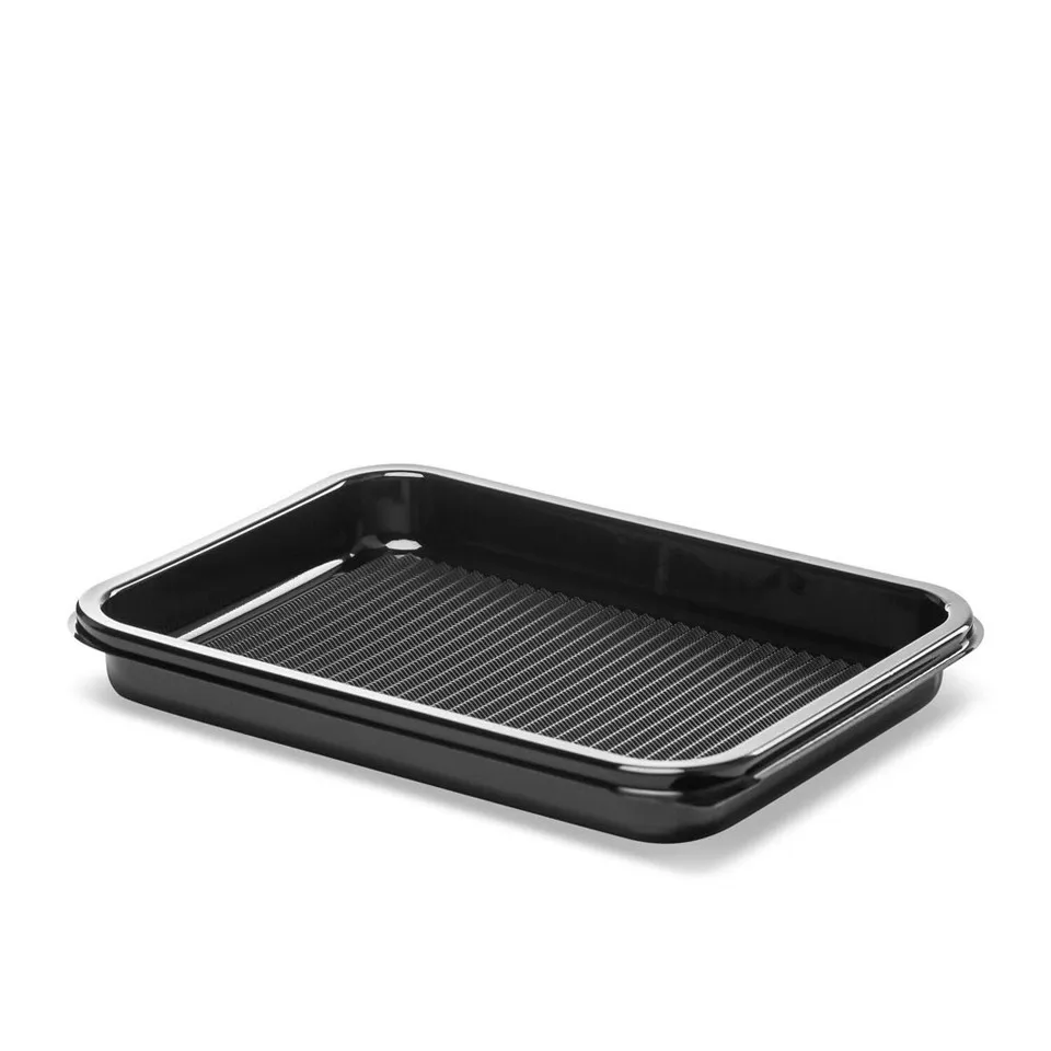 Wholesale Black Big Compartment Wholesale Disposable Plastic Bento box