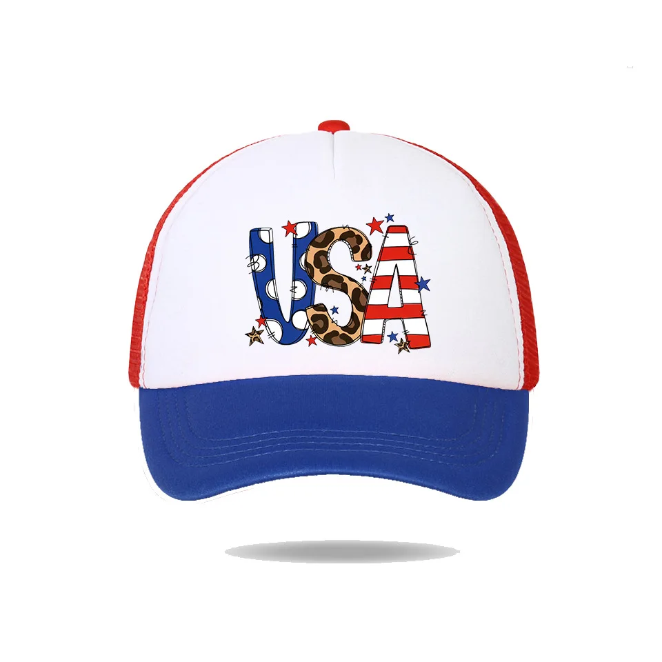 2024 USA American Flag Baseball Hats 4th of July Cap Independence Day Patriotic Tactical Cap American Flag Trucker Hat