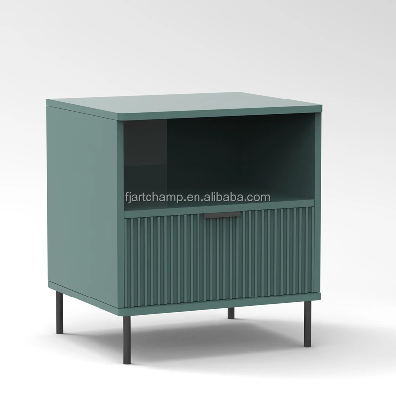 Nordic Home Furniture Bedroom Contemporary Storage Wood Night Stand Nightstand