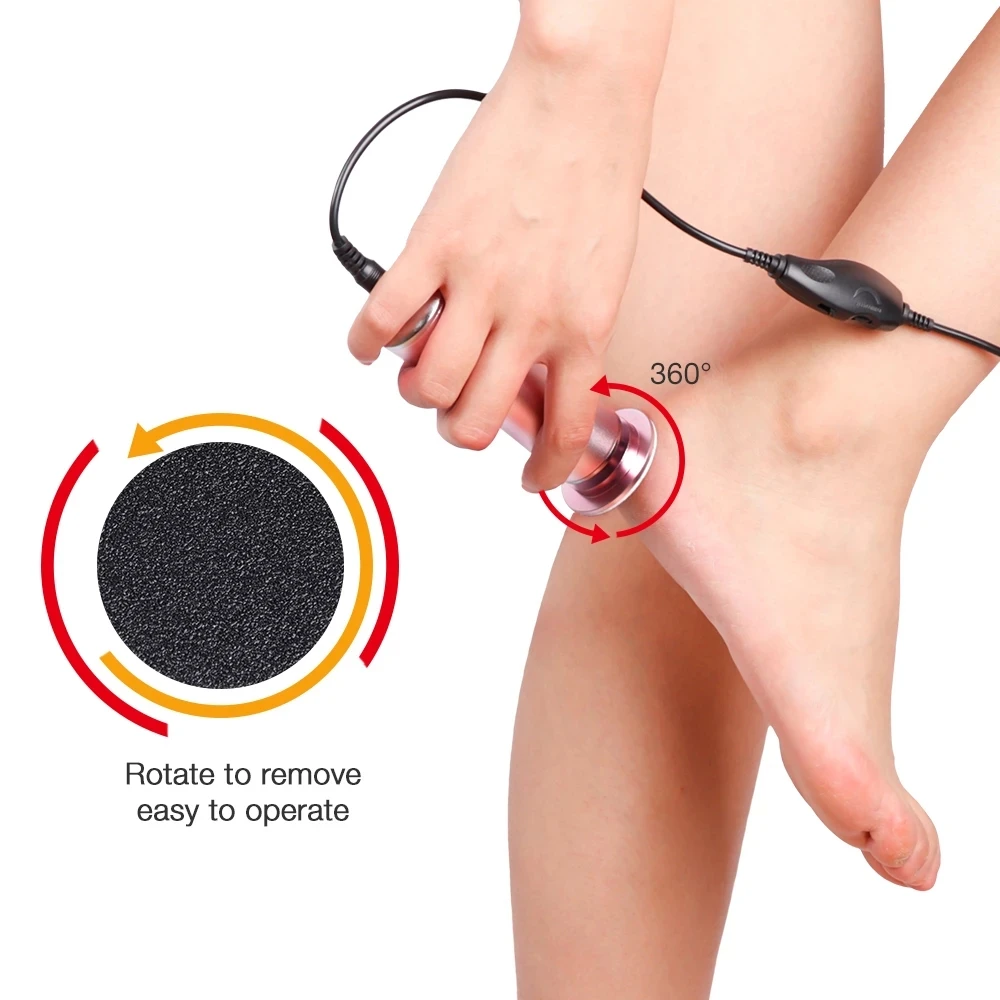 Multifunctional Electric Foot Grinder Foot Grinding Machine Exfoliating Dead Skin Callus Remover Foot Care Pedicure Device