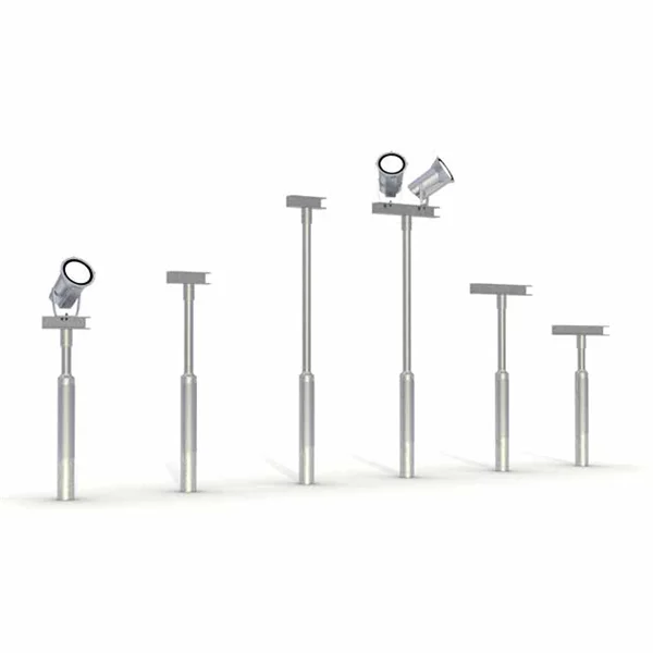 China wholesale modern 10m 11m 12m single arm road floodlight Pole for outside