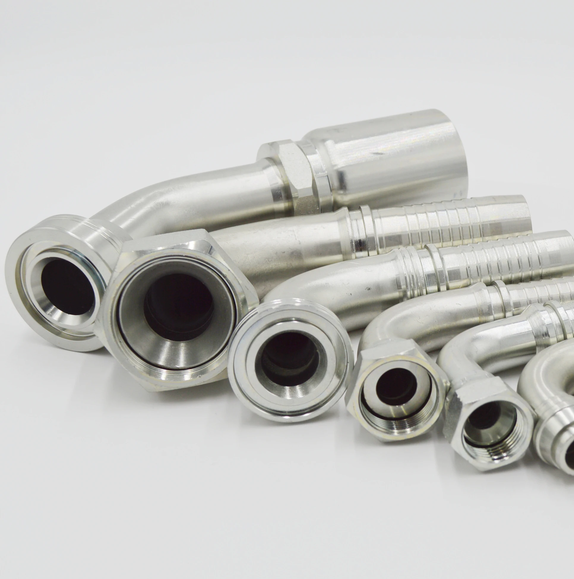 1/4-2' Zinc plated hydraulic male female metric and bsp adapters and fittings NPT BSP