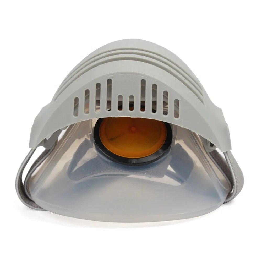 
Silicon Safety Work Half Face Dust Mask With Breathing Valve 