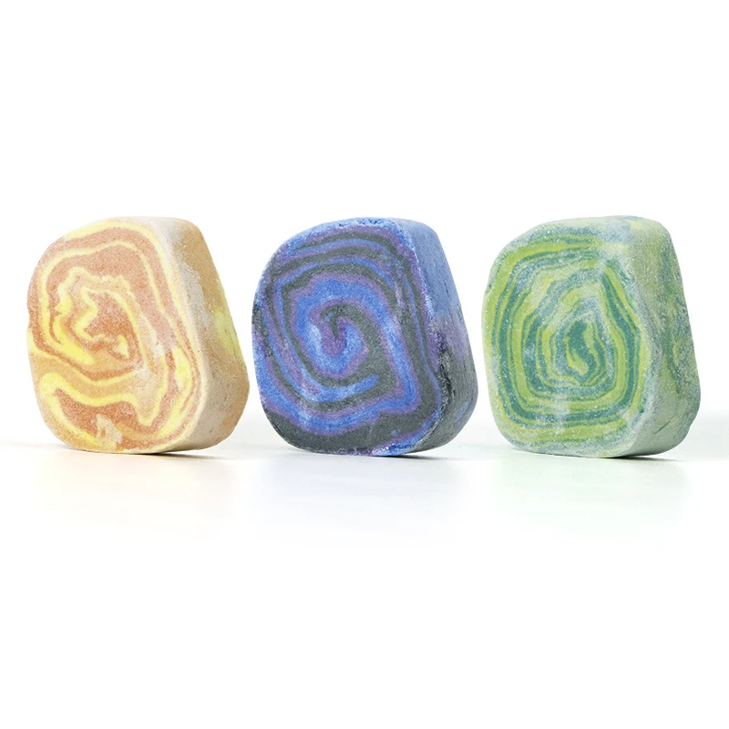 Custom Private Label Natural Essential Oil Rich Bubble Ice Cream Clouds Bath Bombs Of Bath Bubble Bar