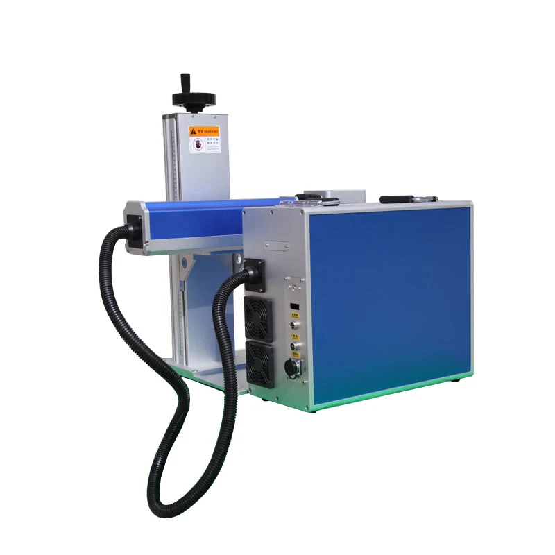 20w 30w Portable 3d Photo Co2 Fiber Laser Marker And Mini Desktop Co2 Fiber Laser Marking Machine Price For Metal