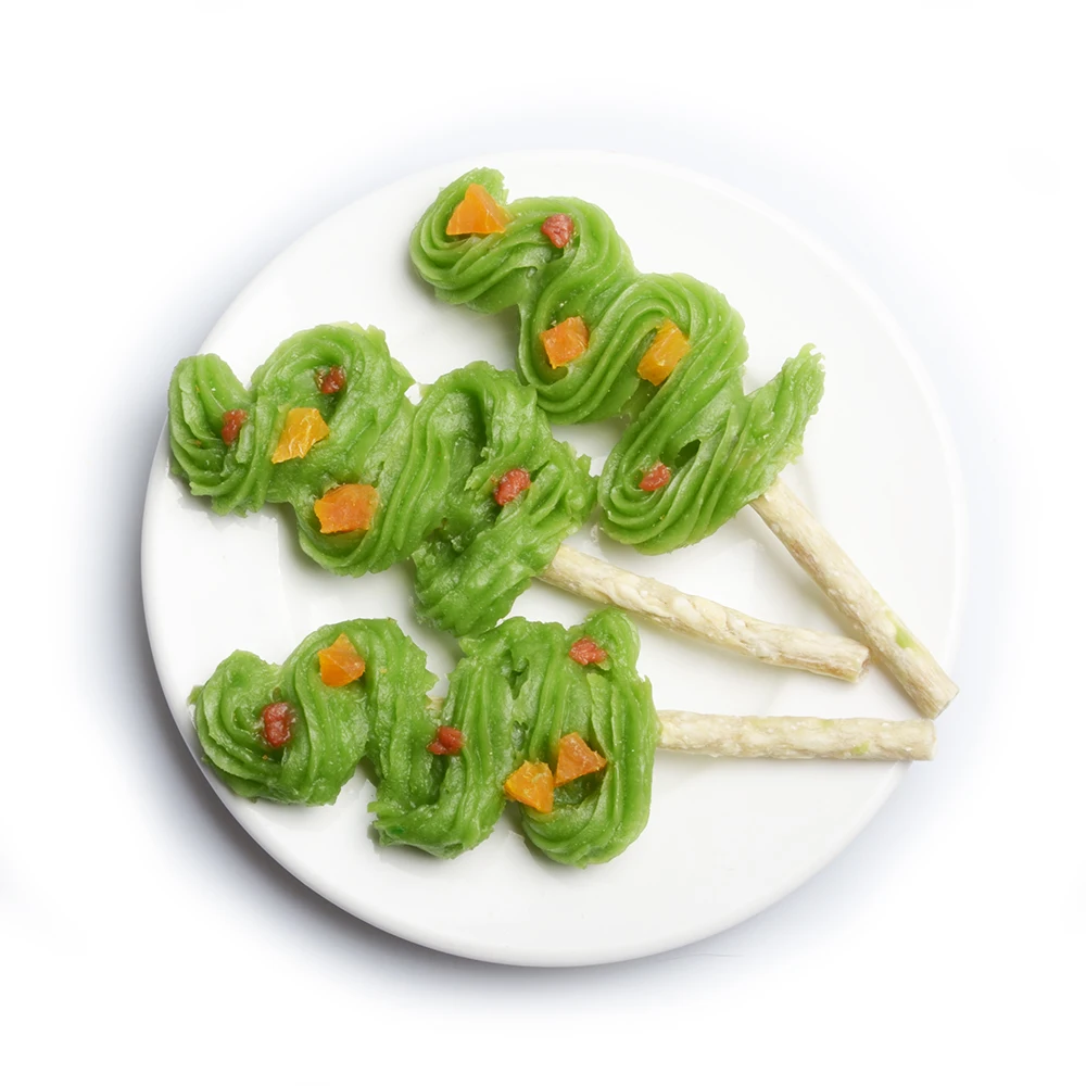 Durable using low price chicken strawberry cake dog new snack snack dog nature for