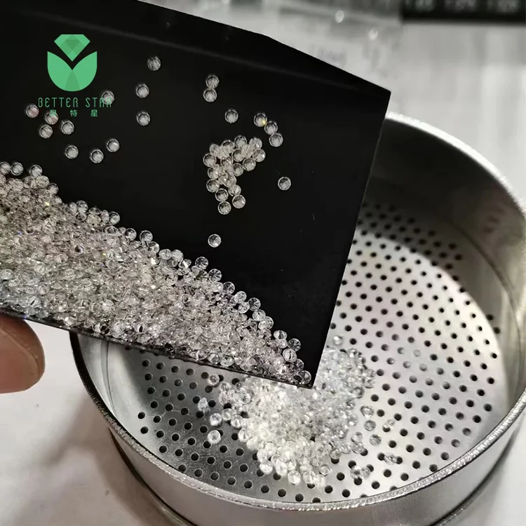 Синтетический алмаз цена за карат 0 8-3 3 мм Cvd Hpht Diamond Lab выращенные алмазы vvs1 оптом