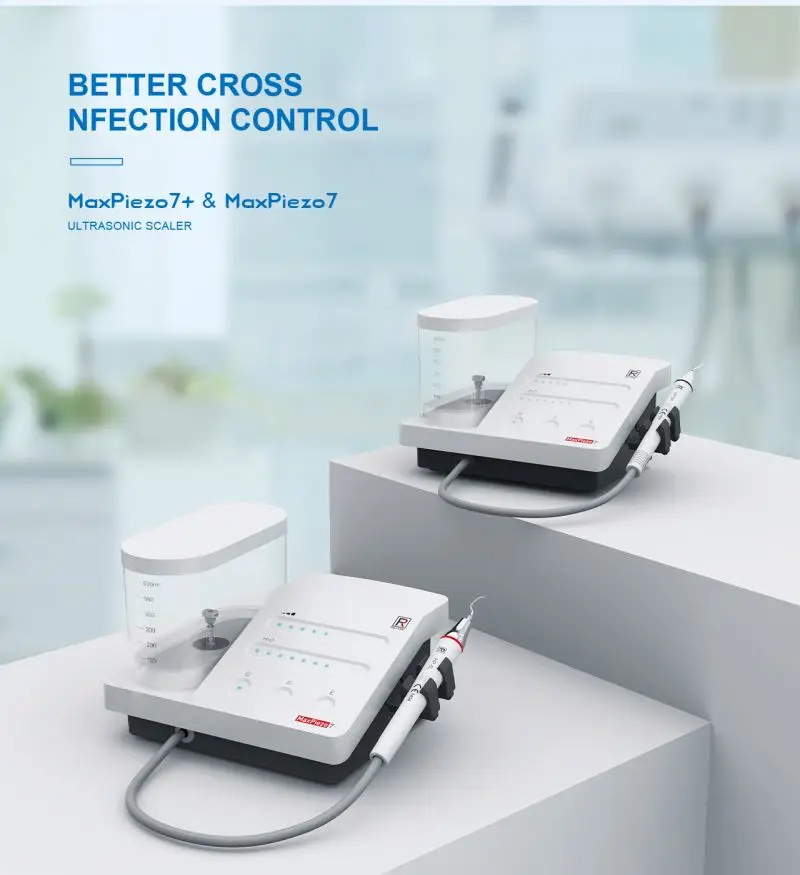 360 degree dental scaler Max Piezo7+ dental ultrasonic piezo scaler