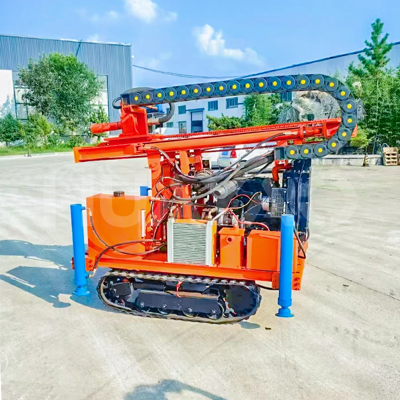 150m Coring Drilling Rig Hydraulic Portable diesel Small Water Well Machine