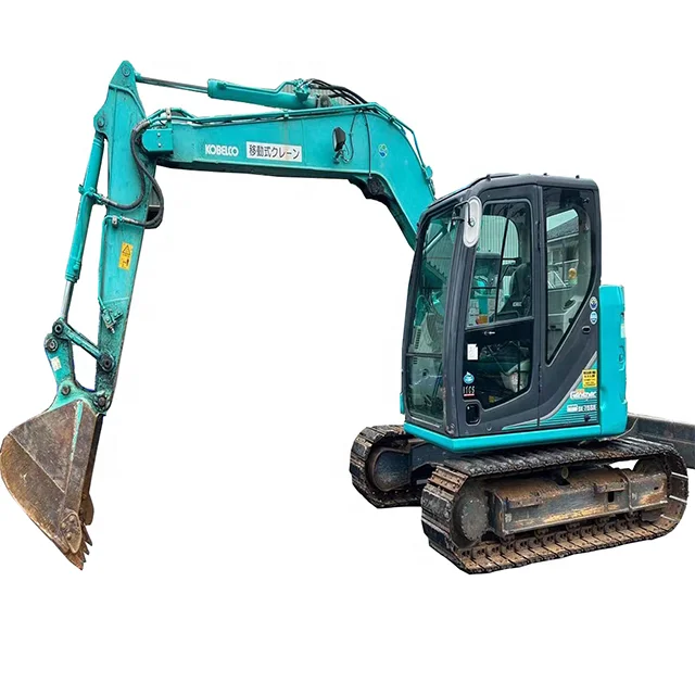 90% новый низкий расход топлива оригинального импортного экскаватора Kobelco SK75SR