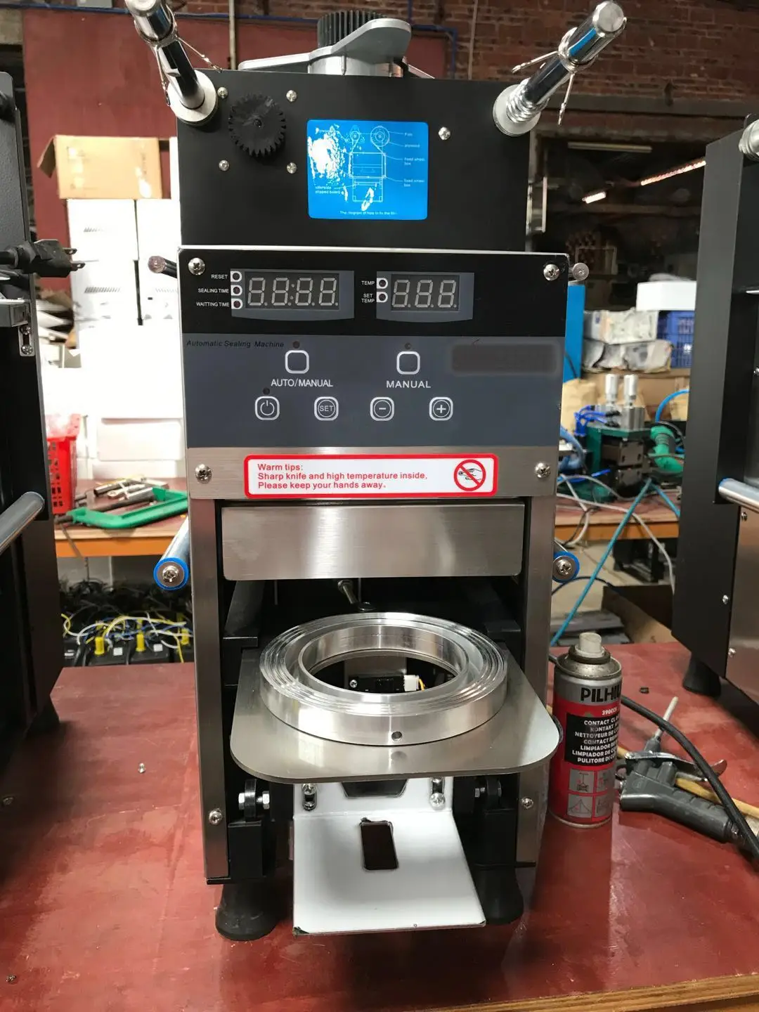 Manual Type Sealing Machine Automatic Cup Sealing Machine