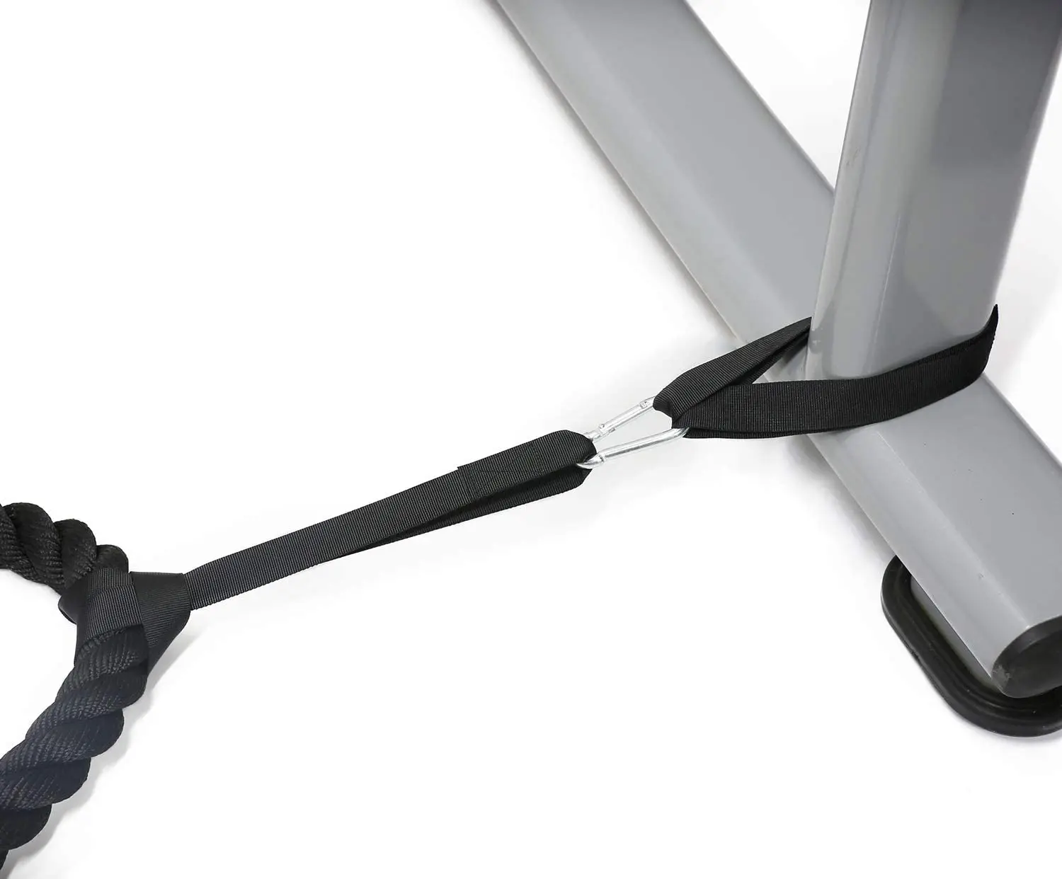 MOSC Battle Rope Anchor Kit with Nylon Straps & Carabiner Clip