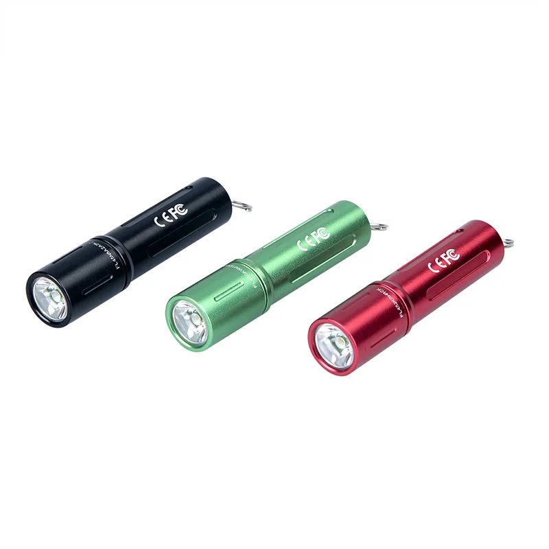 Aluminum alloy body hard oxidation 1.2V 900mAh battery 7.5g light weight mini torch light