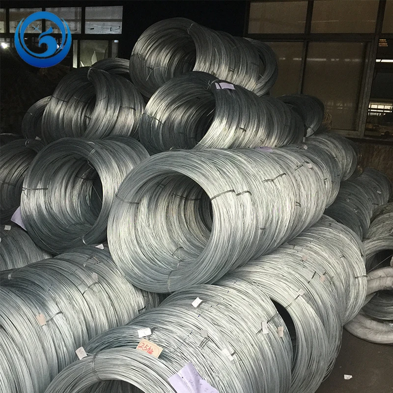 hot dipped galvanized 18 gauge steel wire gi wire 4mm