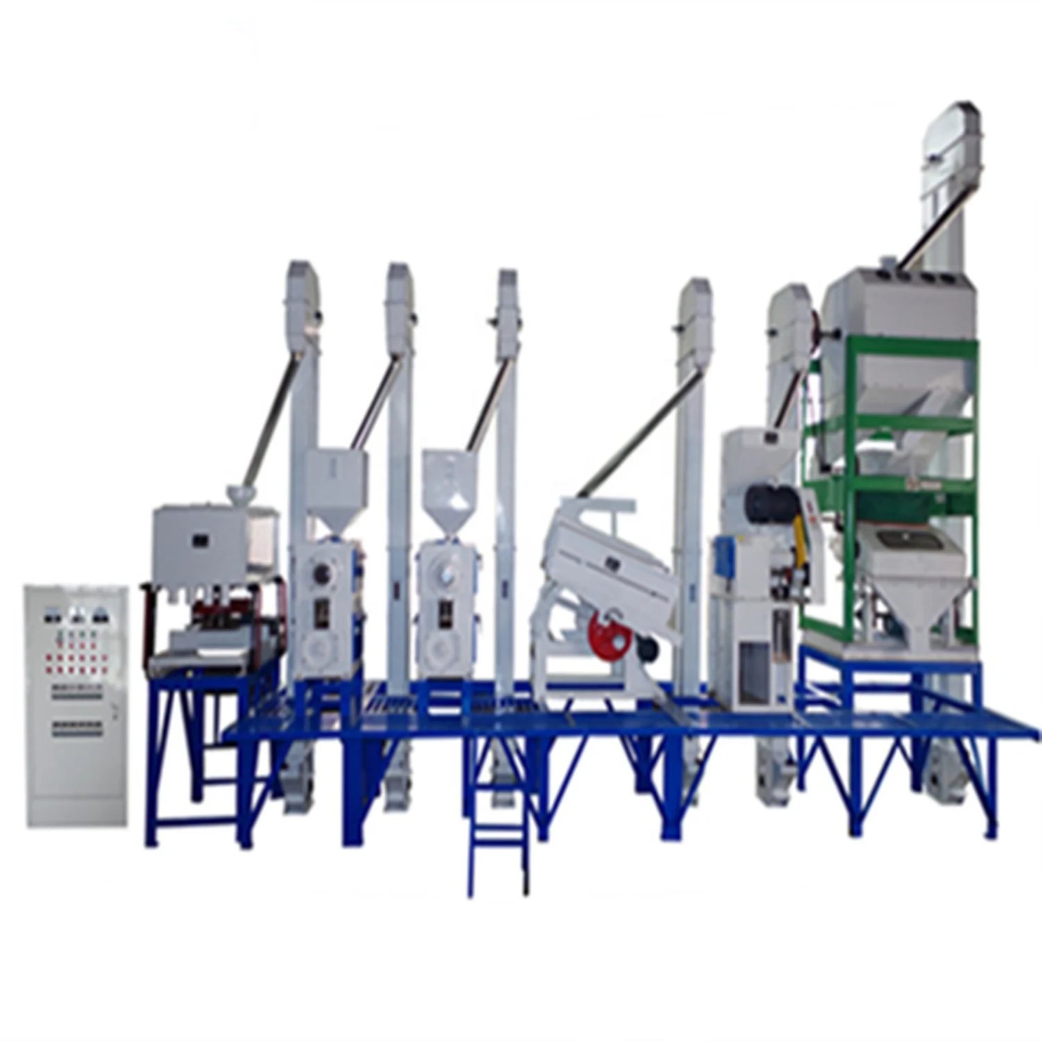 30-40 Tons per day automatic complete set rice machine rice mill plant