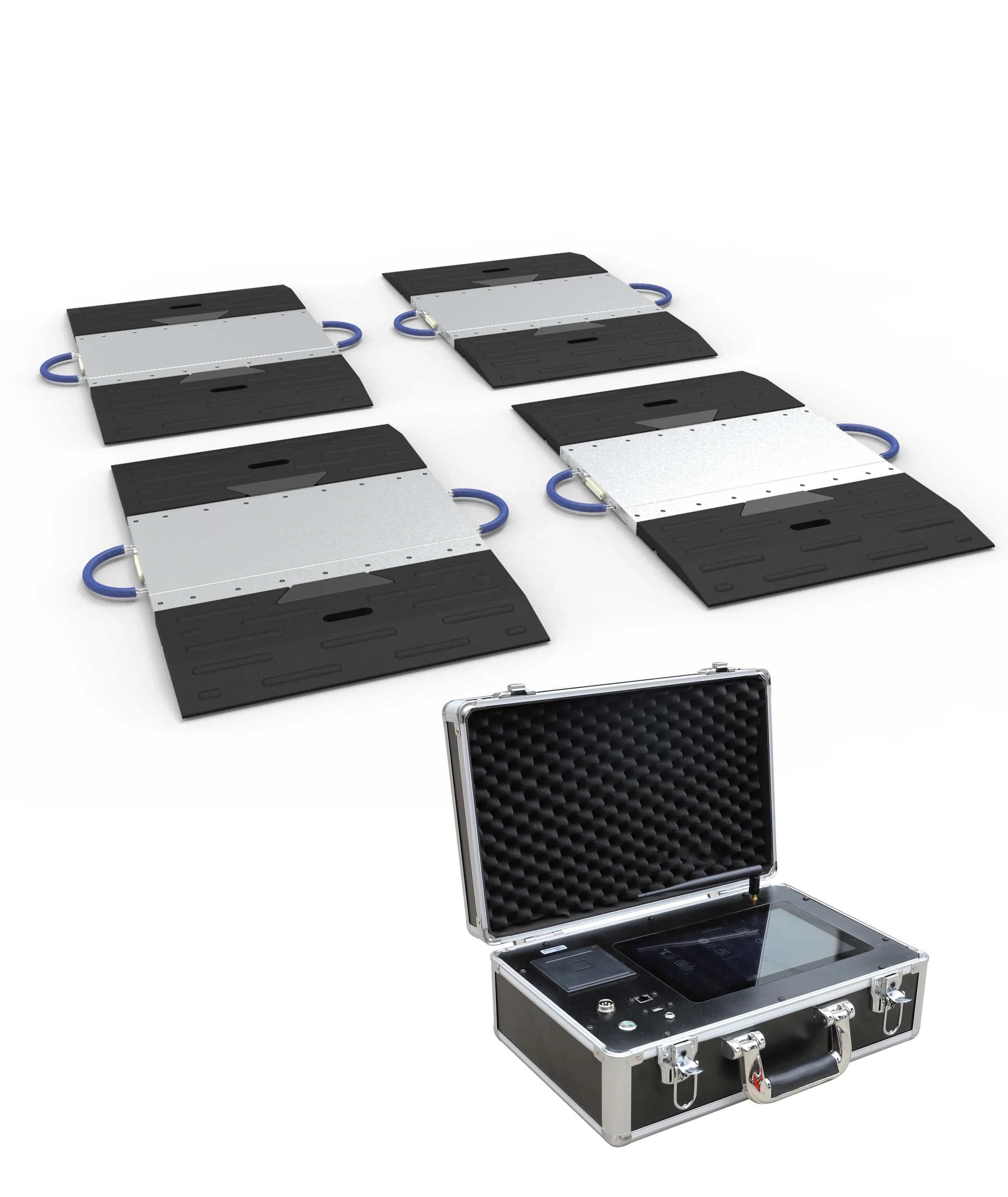 10 ton 20 ton 30 ton 40 ton Portable Axle Weighing Scale Portable Truck Scale For Sale