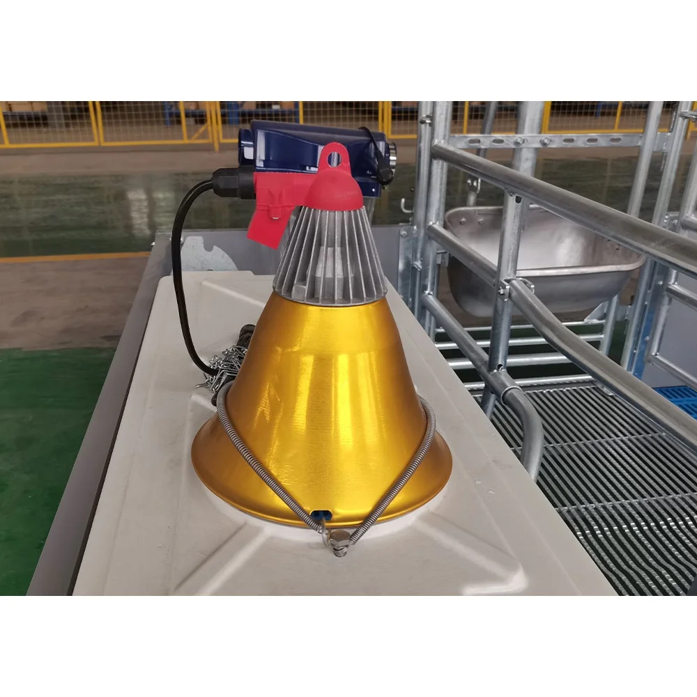 Long time used pig farming equipment farrowing crates for piglets 175W pig heating lamp
