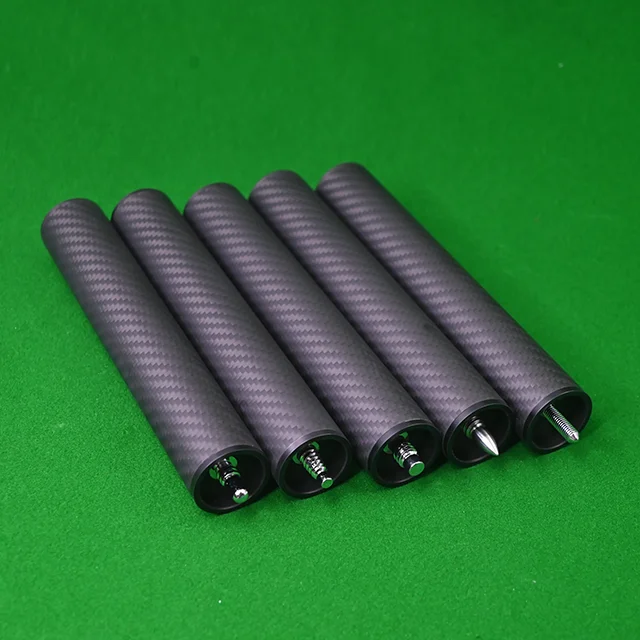 Carbon Cue Extension Carbon Fiber Billiard Accessories Pool Cues Extensions