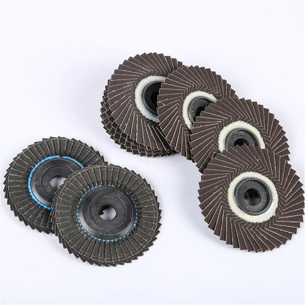 KF- Korea Style Calcined Aluminum Oxide Mop Flower Flexible Flap Disc 4 Inch