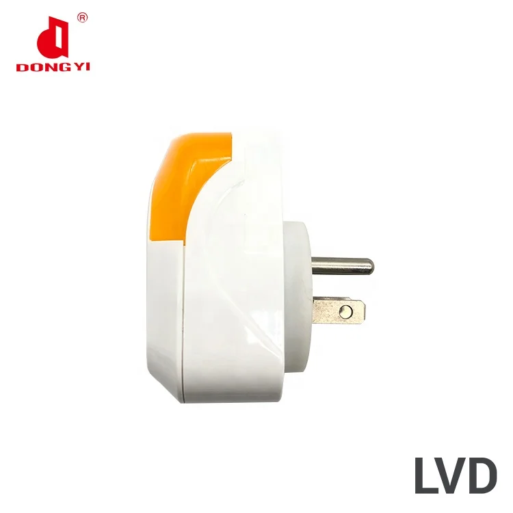 Universal Travel Adapter With LED Night Light And US Main Plug