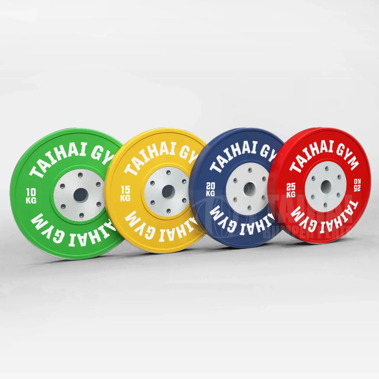 Competition bumper plates Custom Rubber Competition Gym 10 15 20 25 kg Change Bumper Plates Weight Lifting Plate Set Lbs