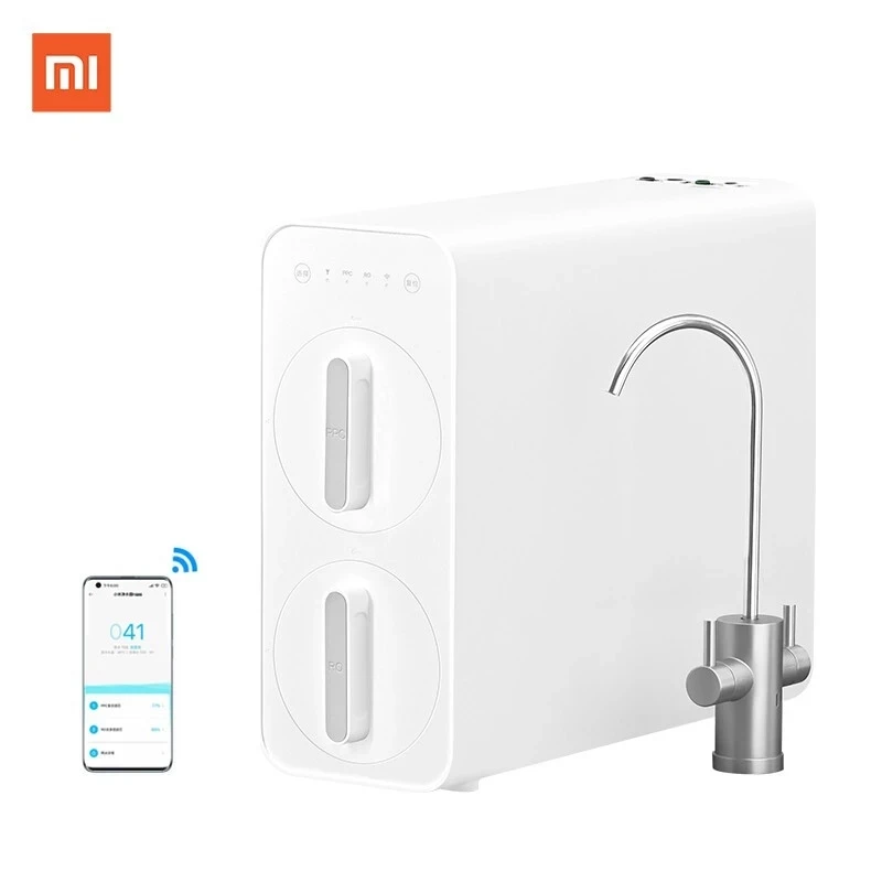 Xiaomi очиститель воды H600G бытовой двухъядерный шестиступенчатый фильтр двойной выход APP интеллектуальное