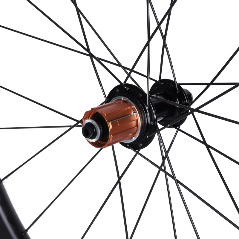 
custom hubs 20/24 H spokes 50mm 25mm carbon rims v brake carbon fiber 700C road bike wheels 