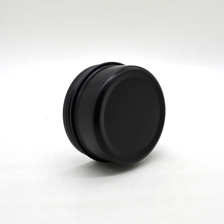 Seamless Aluminum Alloy Storage Jar 80 Gram Empty Body Cream Ointment Shea Butter Hair Wax Cans Tin Aluminum 80 ml