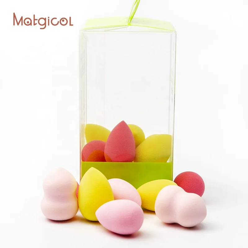 Matgicol Cosmetic Tools Latex Free Hydrophilic Mini Makeup Sponge For Topical Use