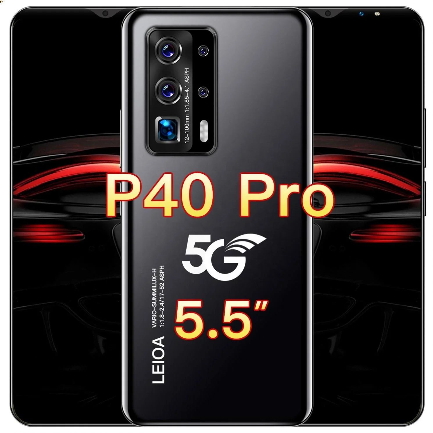 cheap price Android10 Smartphone p40 pro 5.5Inch Cell smart phone 8+256GB 3g 4g 5g Android Mobile Phone
