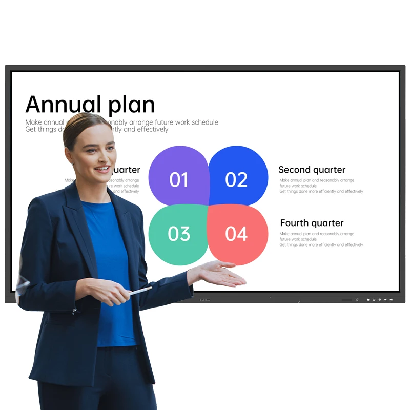 GAOKEview 75 Inch Multi Touch Smart Board Interactive Flat Panels Wholesale Prices Smart Board For Education