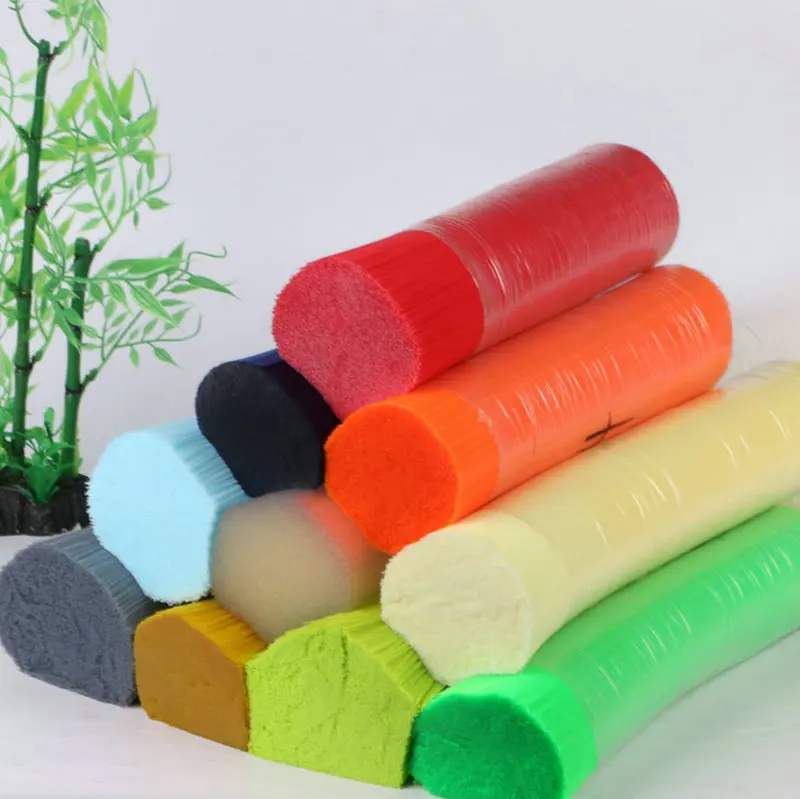 hot selling products nylon brush filament plastic bristle for making broom Floor cleaning broom pet filament