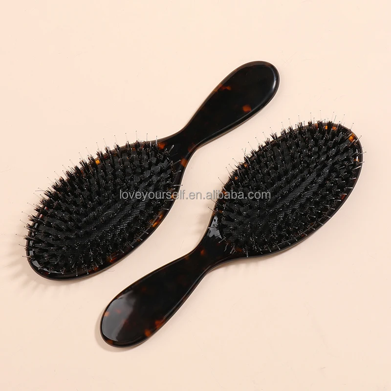 MiDairy 3D hair combs brush 10mm supper thick  cellulose acetate Massage bristle  air cushion comb