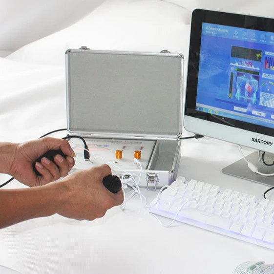 Mini Magnetic Resonance Body Quantum Health Analyzer with Multi Therapy Device in one