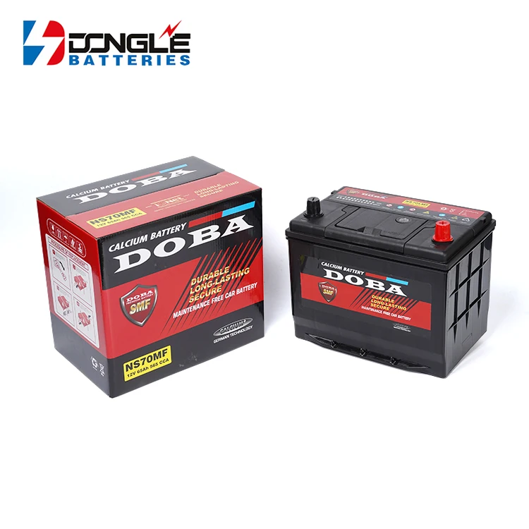 Dongle Wholesale Price Temperature Resistance 80D26L MF 12V 70Ah Lead Acid Car Battery