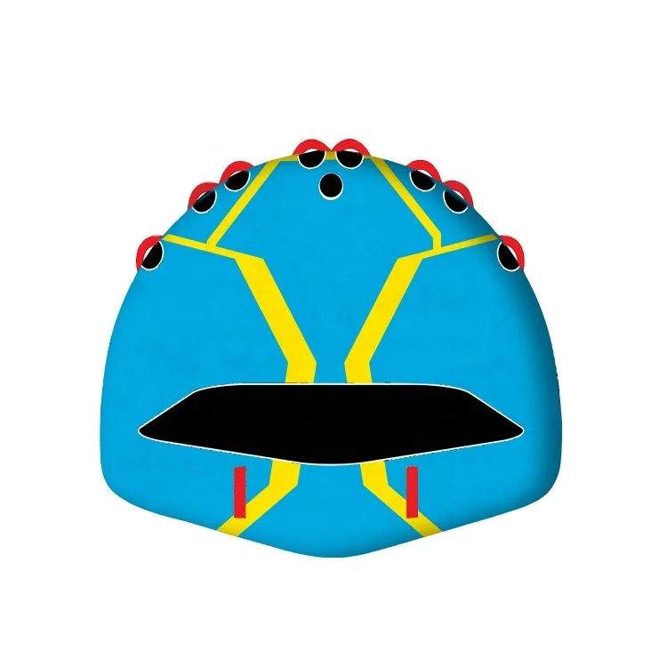 Outdoor wholesale Inflatable tubes 4 person water Towable Tube boat ski crazy sofa boat  inflatable for boating