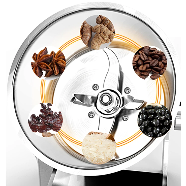 CE commercial electric stainless steel spice powder grinding machine automatic grinder