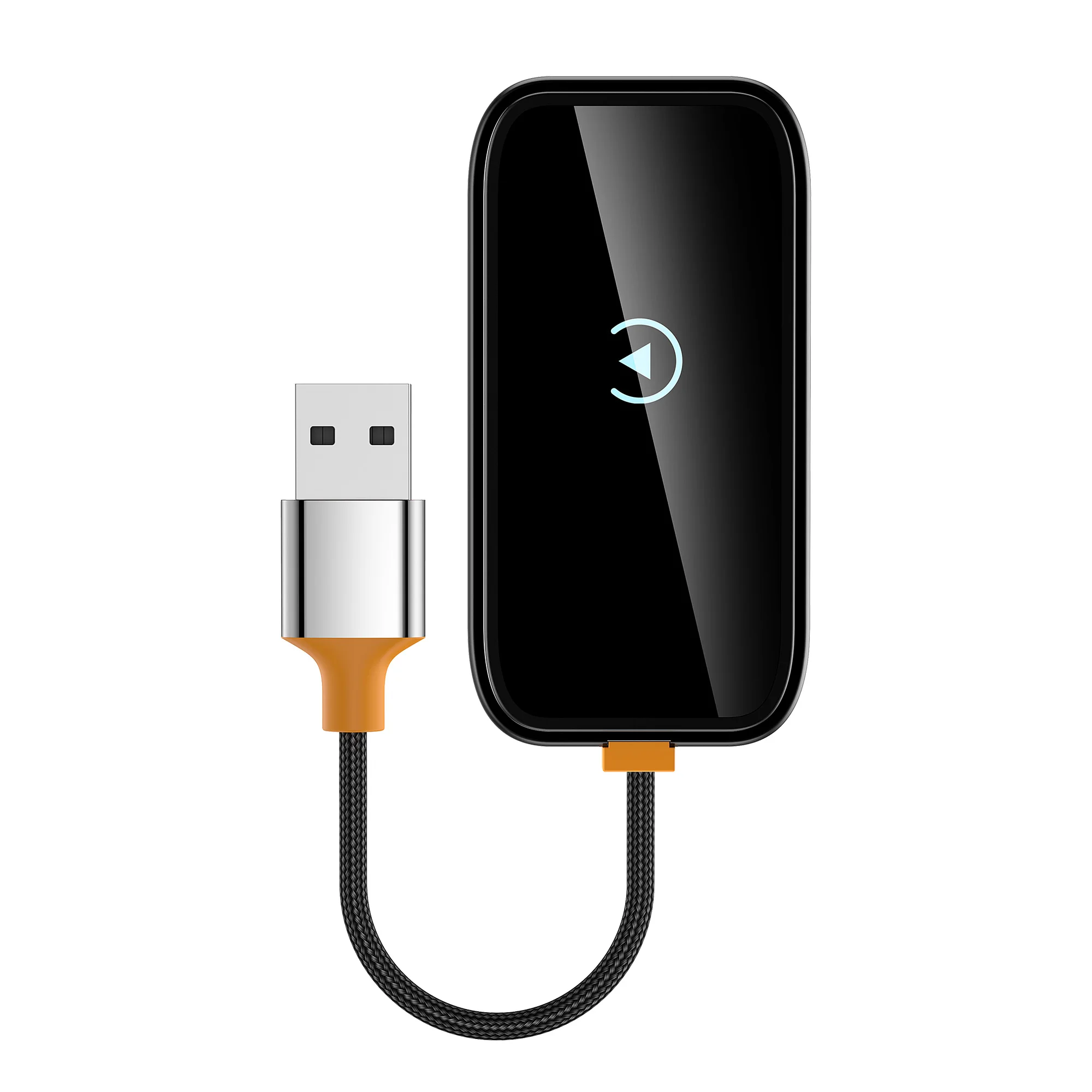 Converts Factory Wired To Wireless Carplay Plug & Play Carplay Dongle For Iphone Ios 2-In-1 Carplay Wireless Adapter