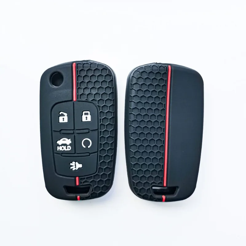 Premium Silicone Car Key Protector Cover For CHEVROLET Cruze Impala, Camaro Garna Equinox Volt  For GMC Terrain