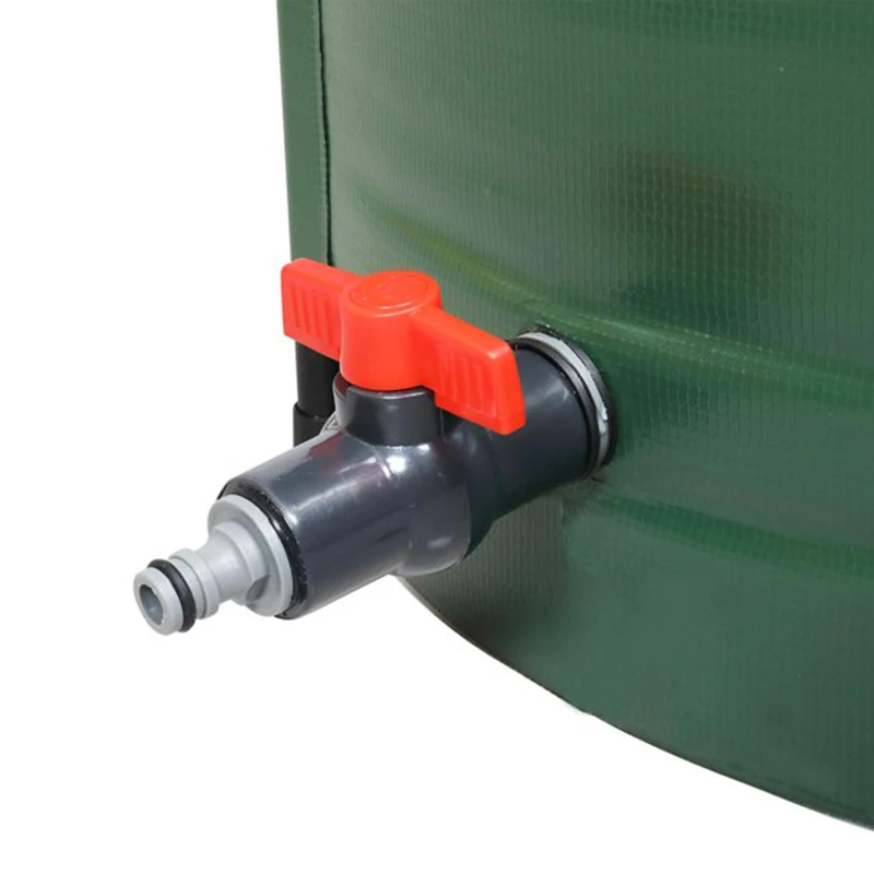 2022 eco New Arrival 500L 750L 1000L outdoor folding collection foldable PVC compressible water butt bucket rain water tank