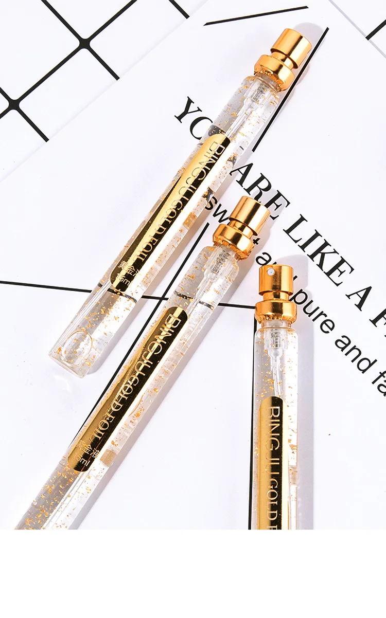 BINGJU набор эссенций с золотым коллагеном и резьбой Золотая протеиновая нить для подтяжки линия уход за лицом укрепляющая подтягивающая сыворотка