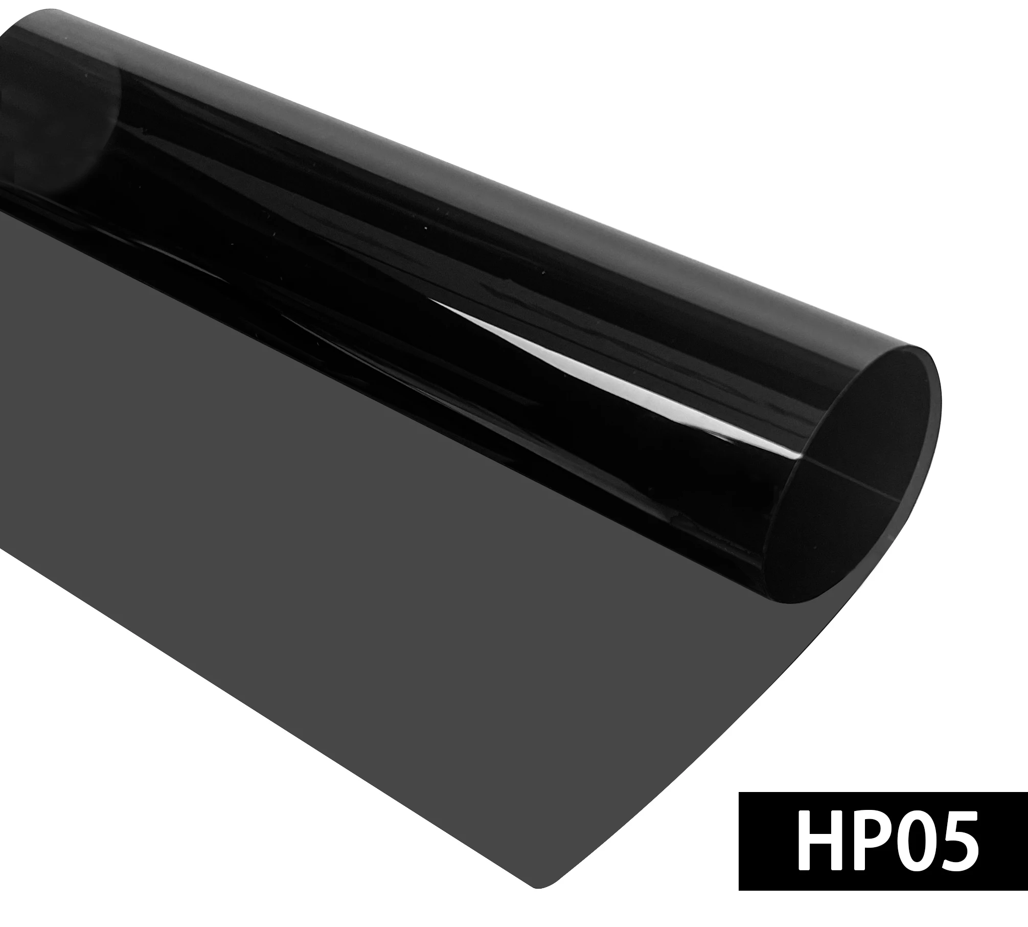 Anti scratch car black shaded polarized window dyed tint glass film car solar window tint film