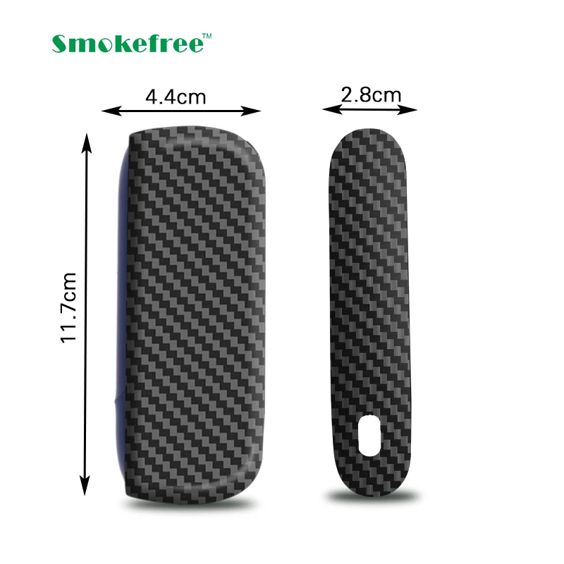 
China Supplier TPU Carbon Fiber Pattern cover Soft case for use with IQOS 3.0 