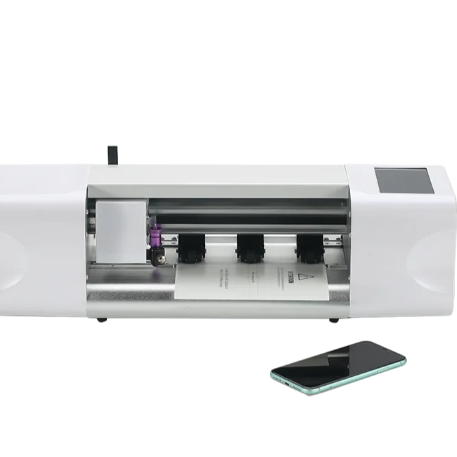 
NEW Smart mobile TPU hydrogel film screen protector cutting machine plotter cut more than 8000 models 