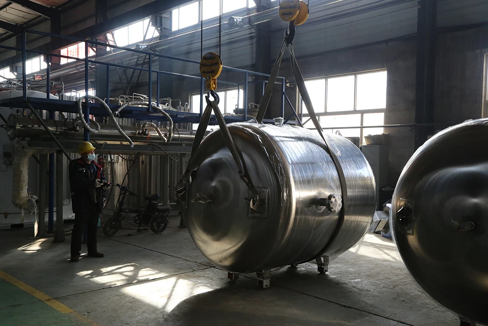 Support Customization Stainless Steel Liquid Cryogenic Storage microbulk co2 tank