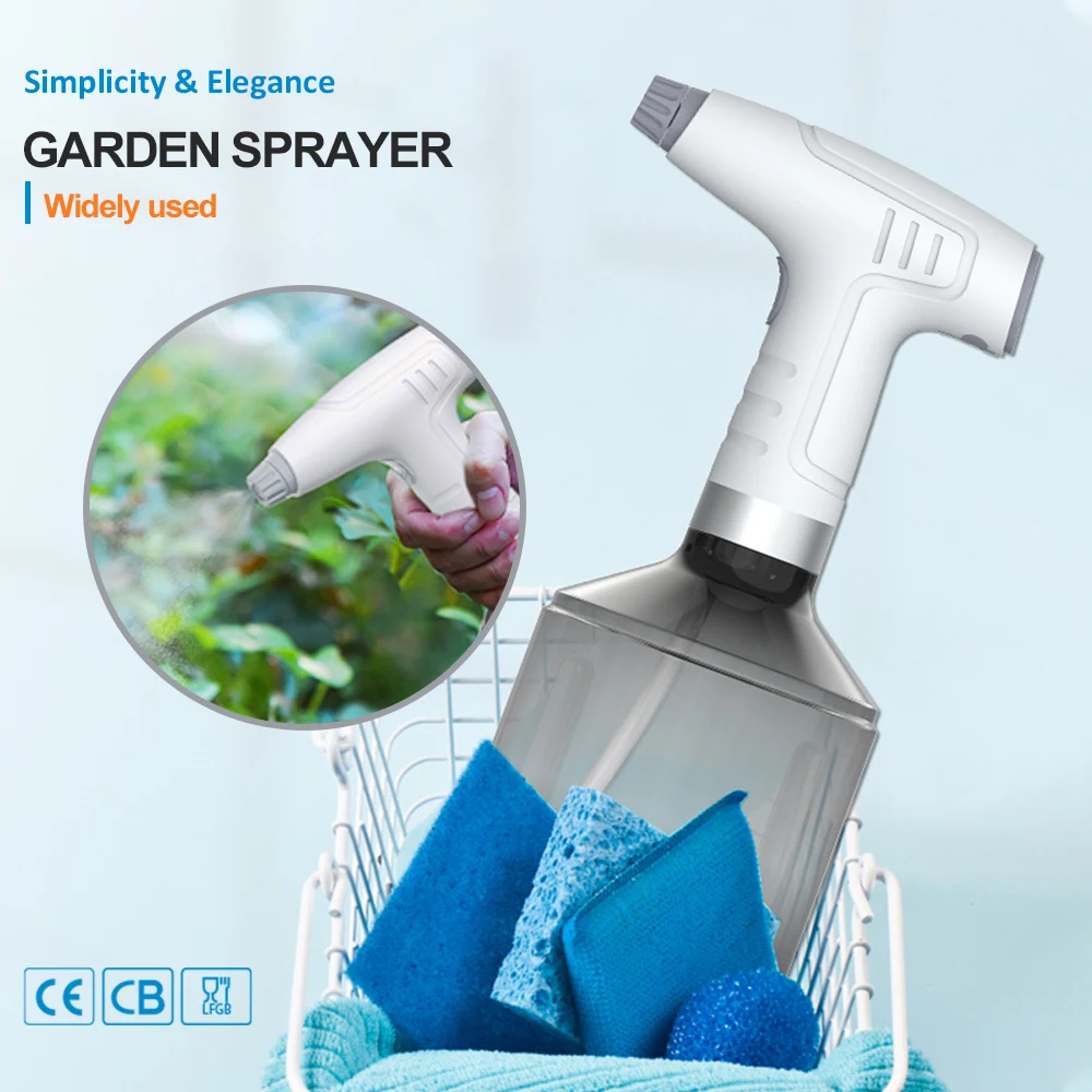 1L Fog Airless Pressure Hand High Quality Lithium Battery Garden Electric Sprayer