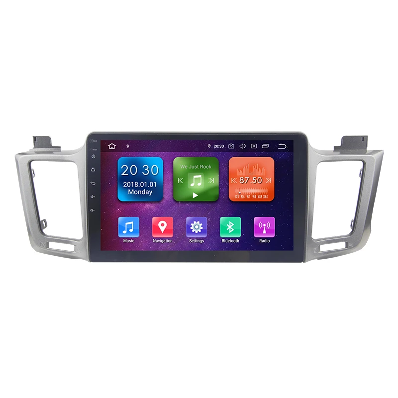 Ersan Профессиональное аудио видео Android 10 автомобильное радио-навигация для RAV4 2013 - 2018 с CarPlay DSP GPS RDS камера разъем