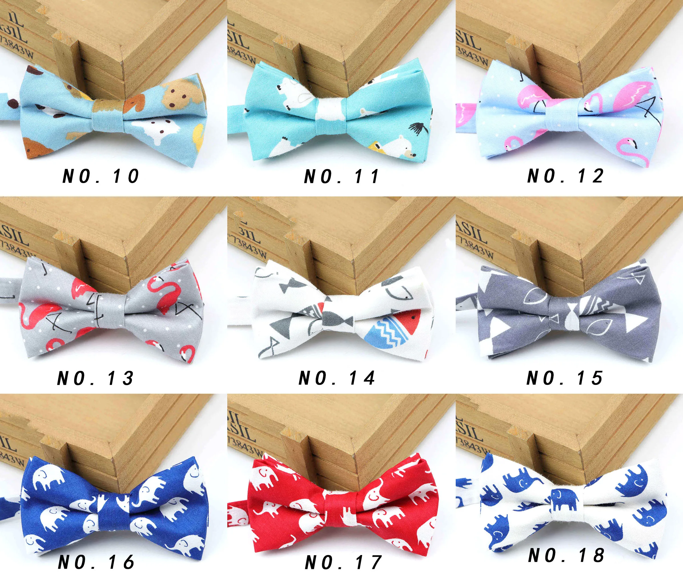 Классический Детский костюм, галстук-бабочка для маленьких мальчиков, Модный хлопковый регулируемый галстук-бабочка для детей, двухцветный галстук-бабочка для собак, кошек