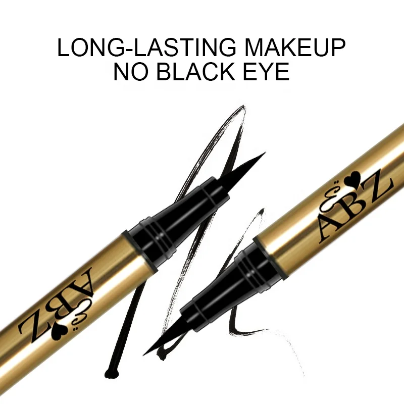 Factory Wholesale Gold Hyper Impact Liner Long Lasting Smudge Free Waterproof Black Liquid Eyeliner