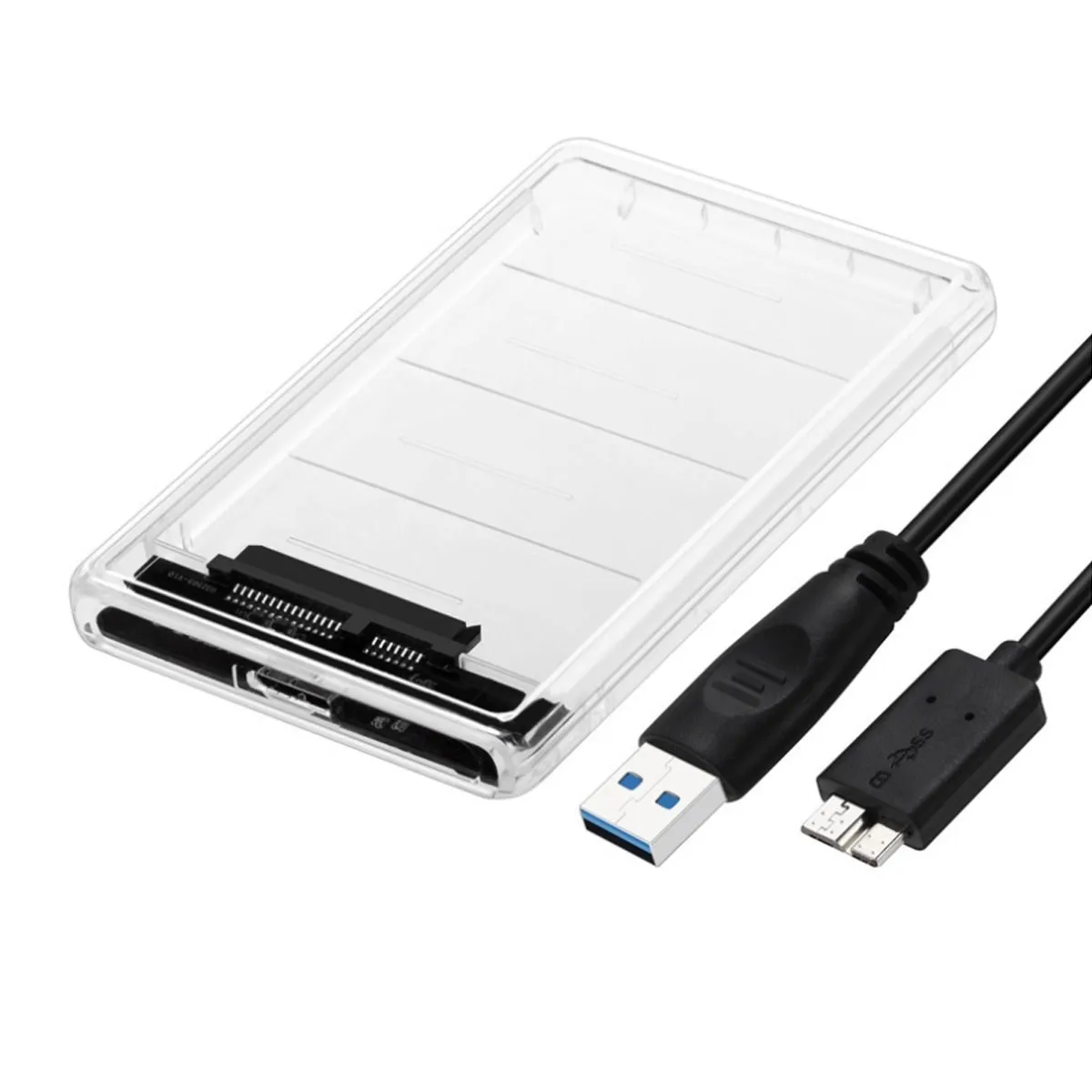 
Factory price hdd enclosure usb 3.0 2.5 inch External Hard Drive Disk case box Enclosure casing for 7mm-9.5mm SATA HDD SSD 